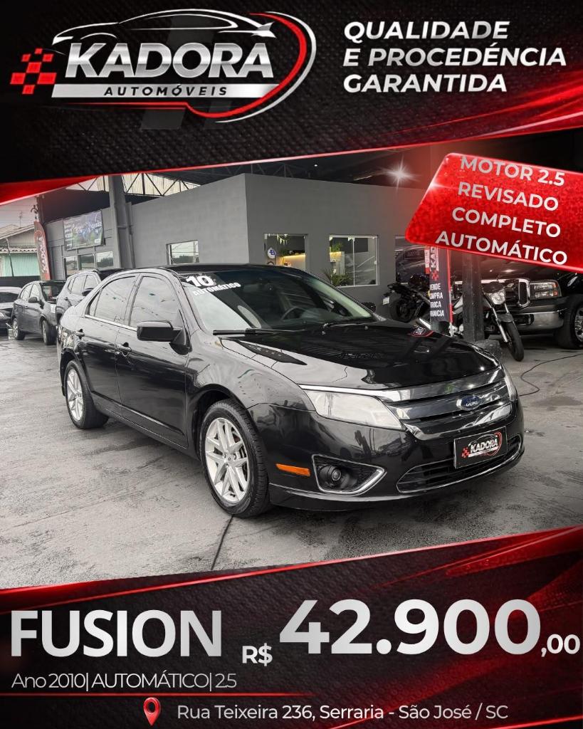 Ford Fusion Sel 2.5 16v 173cv Aut. - Automática