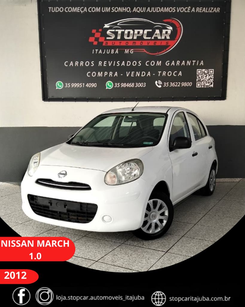 Nissan March 1.0 16V FLEX FUEL 5P 2012
