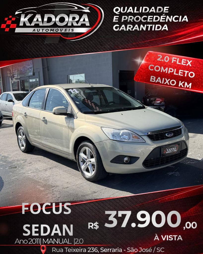 Ford Focus Focus 2.0 16V/SE/SE Plus Flex 5p Aut. 2011