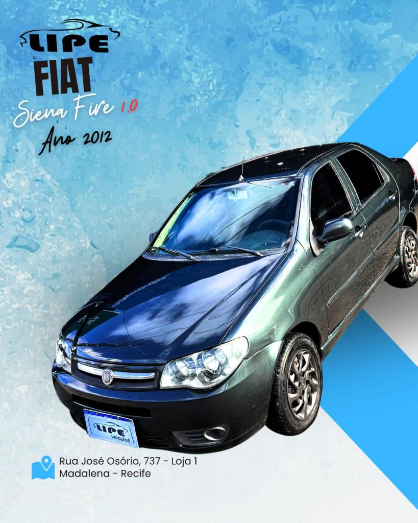 Fiat Siena 1.0/ EX 1.0 MPI FIRE/ FIRE FLEX 8V 2012