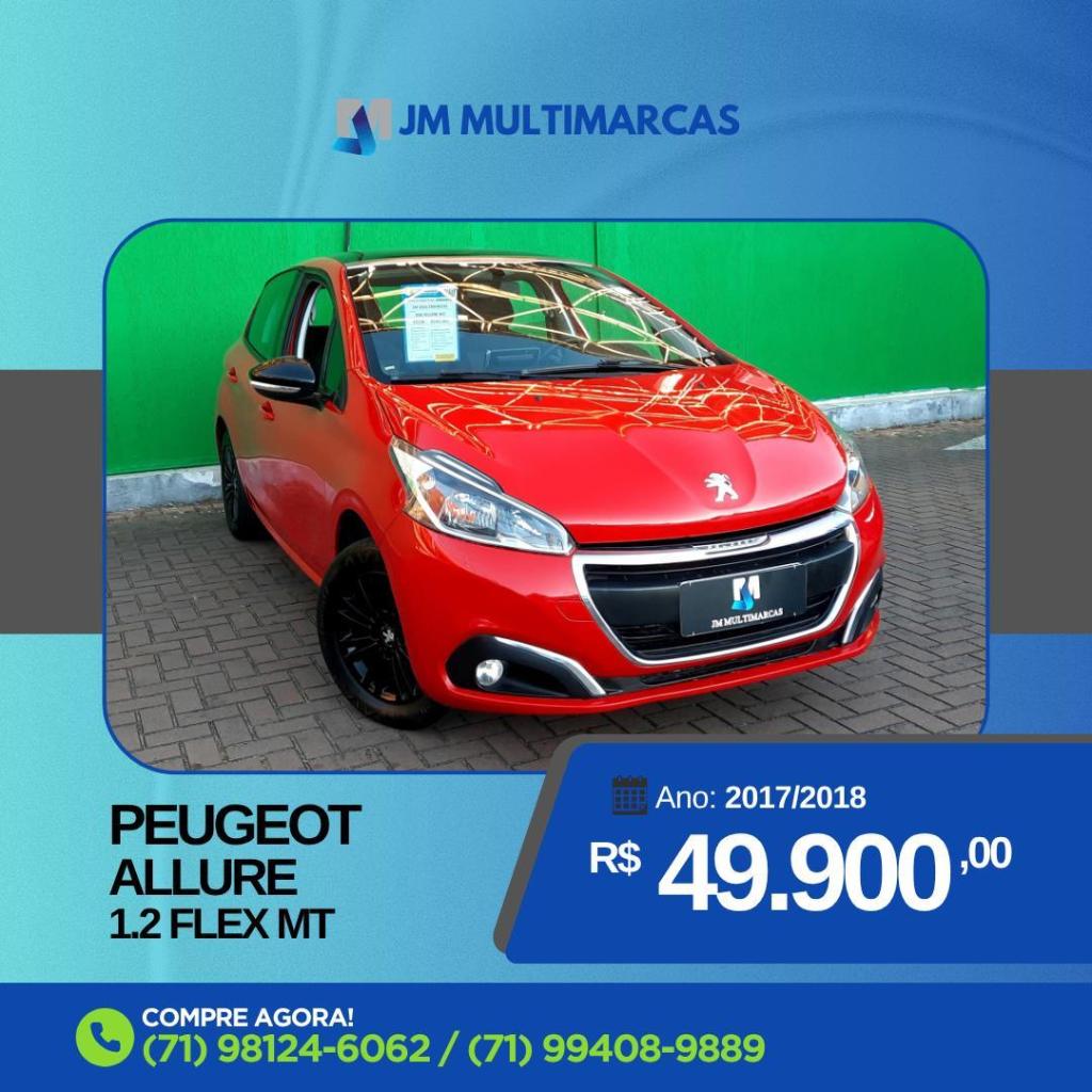 Peugeot 208 1.2 ALLURE 12V FLEX 4P MANUAL 2018