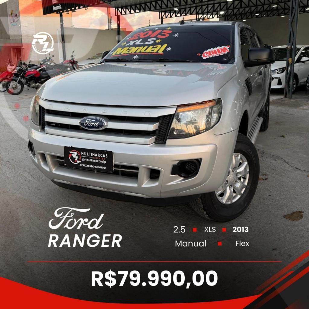 Ford Ranger 2.5 XLS 4X2 CD 16V FLEX 4P MANUAL 2013