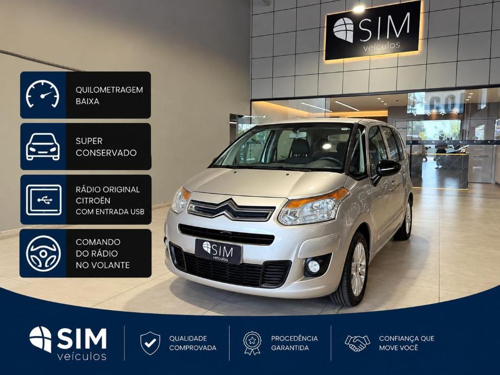 Citroën C3 Picasso C3 Picasso GLX 1.5 Flex 8V 5p Mec. 2014