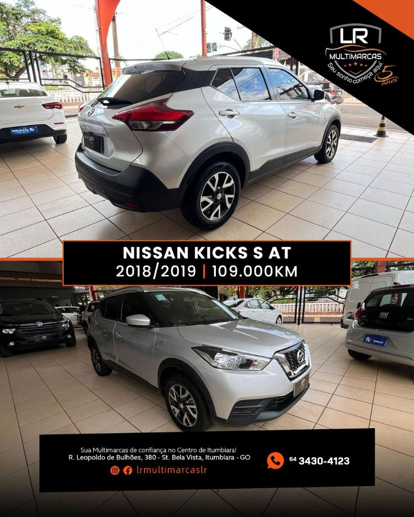 Nissan Kicks 1.6 16V FLEXSTART S 4P MANUAL 2019