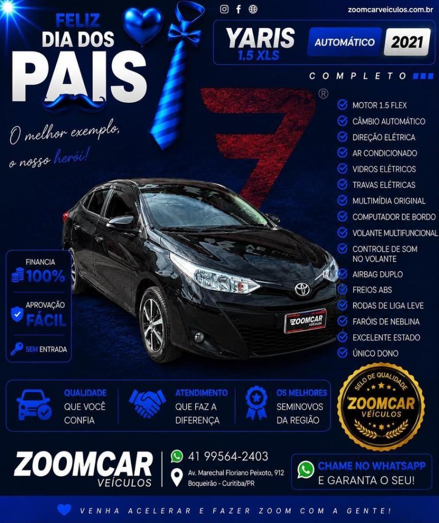Toyota Yaris YARIS XS Sedan 1.5 Flex 16V 4p Aut. 2020