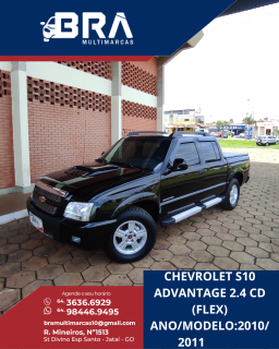 Foto do veículo Chevrolet S-10 2.4 Flexpower 4x2 Advantage Cabine Dupla