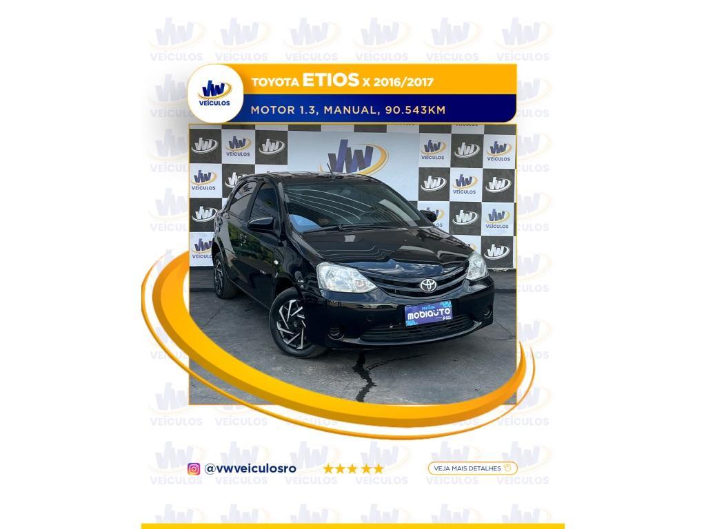 Toyota Etios ETIOS X 1.3 Flex 16V 5p Mec. 2017