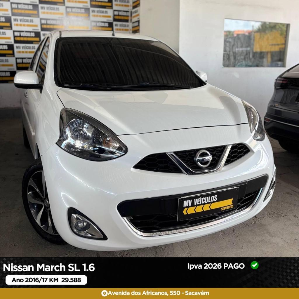 Nissan March MARCH SL 1.6 16V FlexStart 5p Mec. 2017