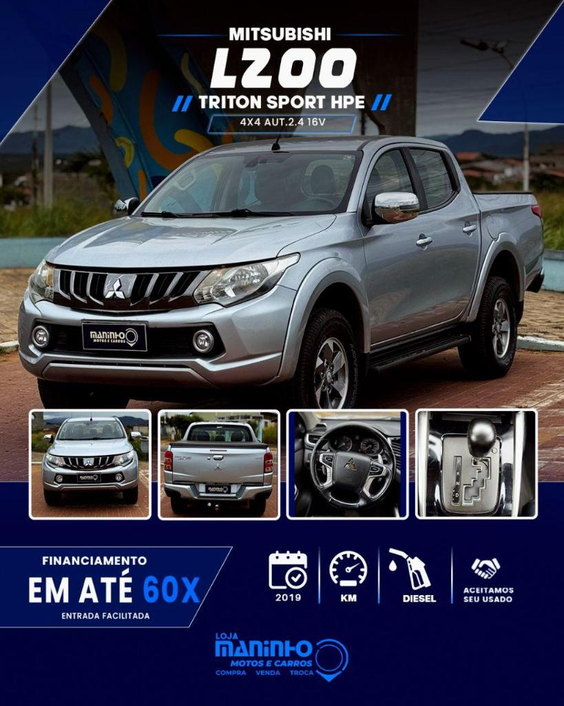 Mitsubishi L200 SPORT HPE 2.4 CD DIESEL AUT. 2019
