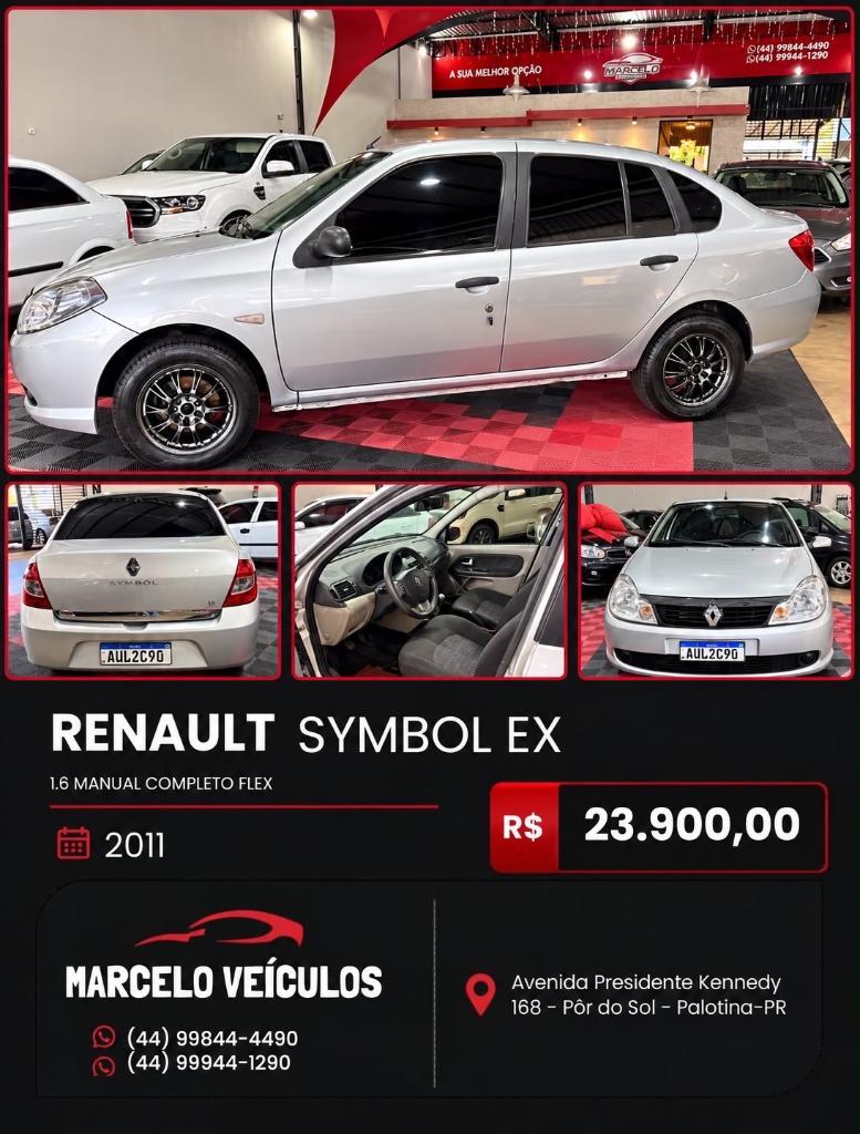 Renault Symbol EXPRESSION HI-FLEX 1.6 16V 4P 2011