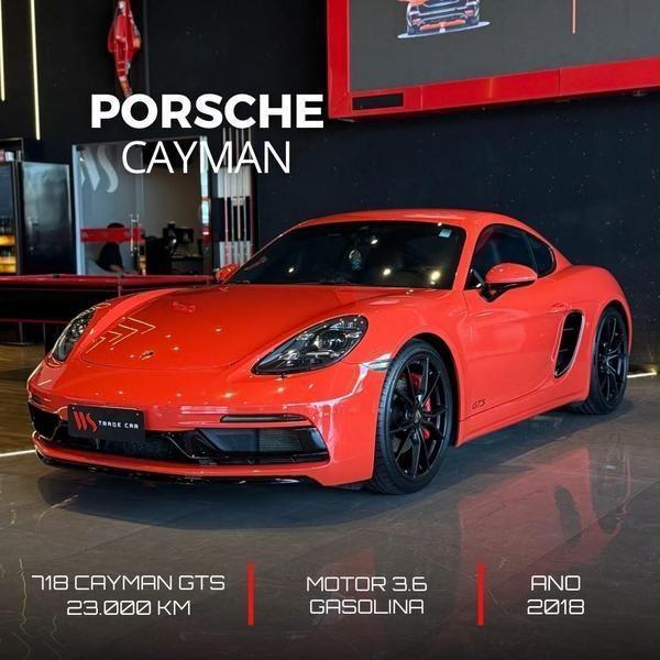 Porsche 718 2.5 16V H4 GASOLINA CAYMAN GTS PDK 2018