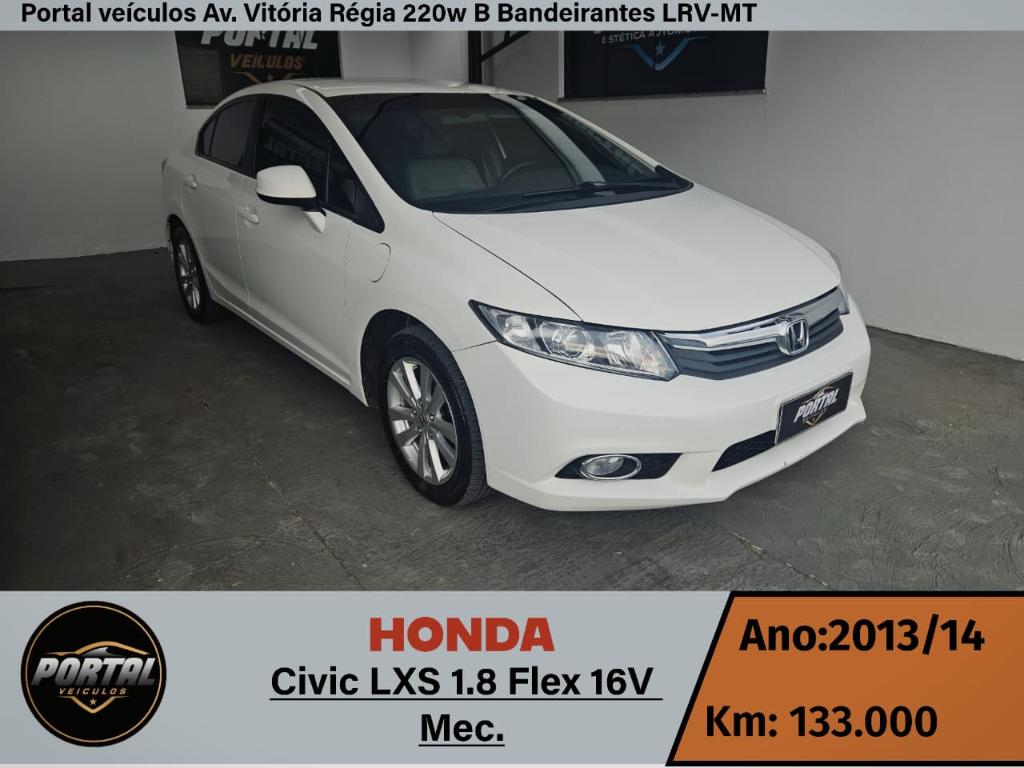 Honda Civic LXS 1.8 CVT 2014