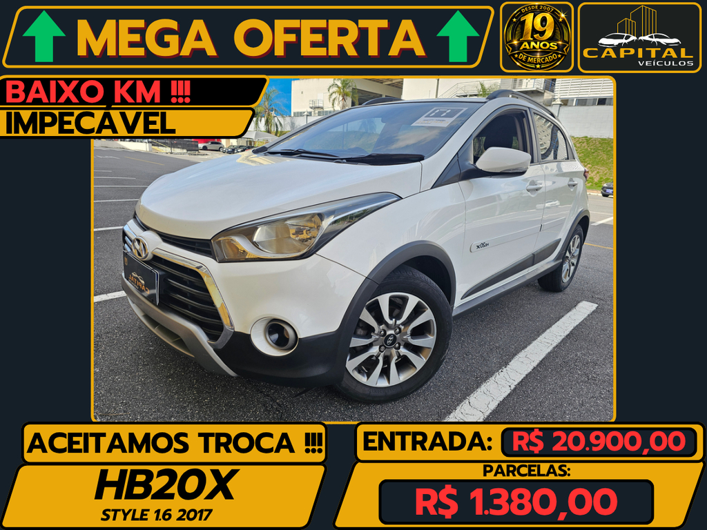 Hyundai Hb20X 1.6 COMFORT 16V FLEX 4P MANUAL 2017