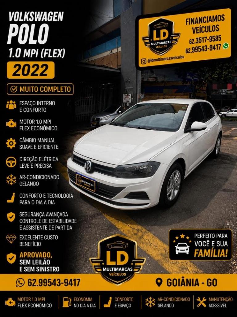 Volkswagen Polo Polo 1.0 Flex 12V 5p 2022