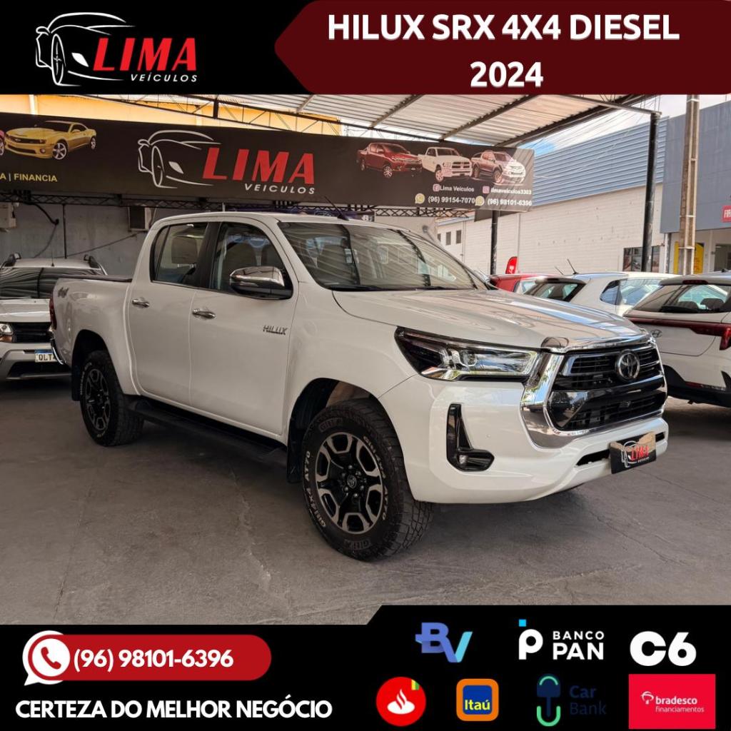 Toyota Hilux CD SRV 4X4 2.8 TDI DIESEL AUT. 2024