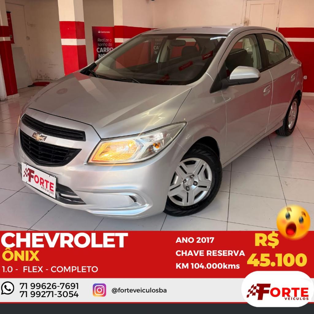 Chevrolet Onix ONIX HATCH Joy 1.0 8V Flex 5p Mec. 2017