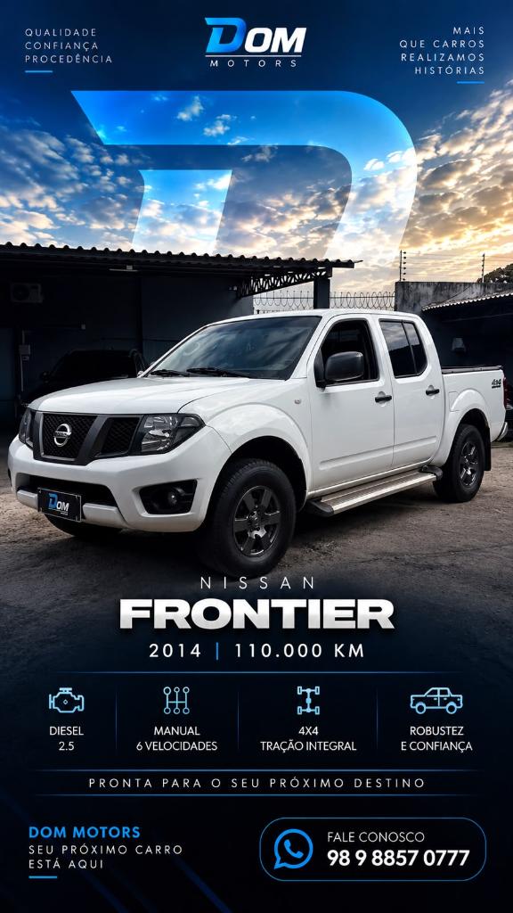 Nissan Frontier 2.5 Td Cd Sv Attack 4wd 2014