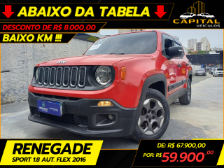 Foto do veículo Jeep Renegade Sport 1.8 4x2 Flex 16v Mec.