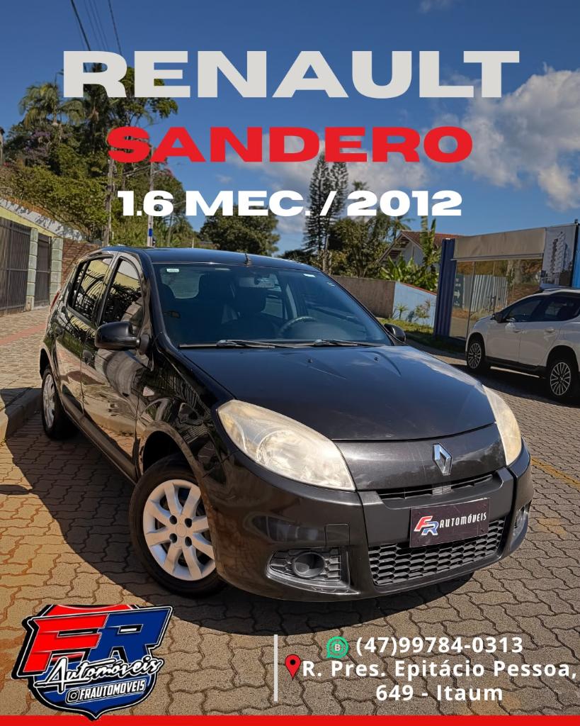 Renault Sandero SANDERO Expression Hi-Flex 1.6 8V 5p 2012