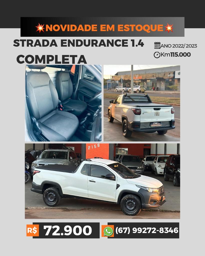Fiat Strada Strada Endurance 1.4 Flex 8V CS Plus 2023