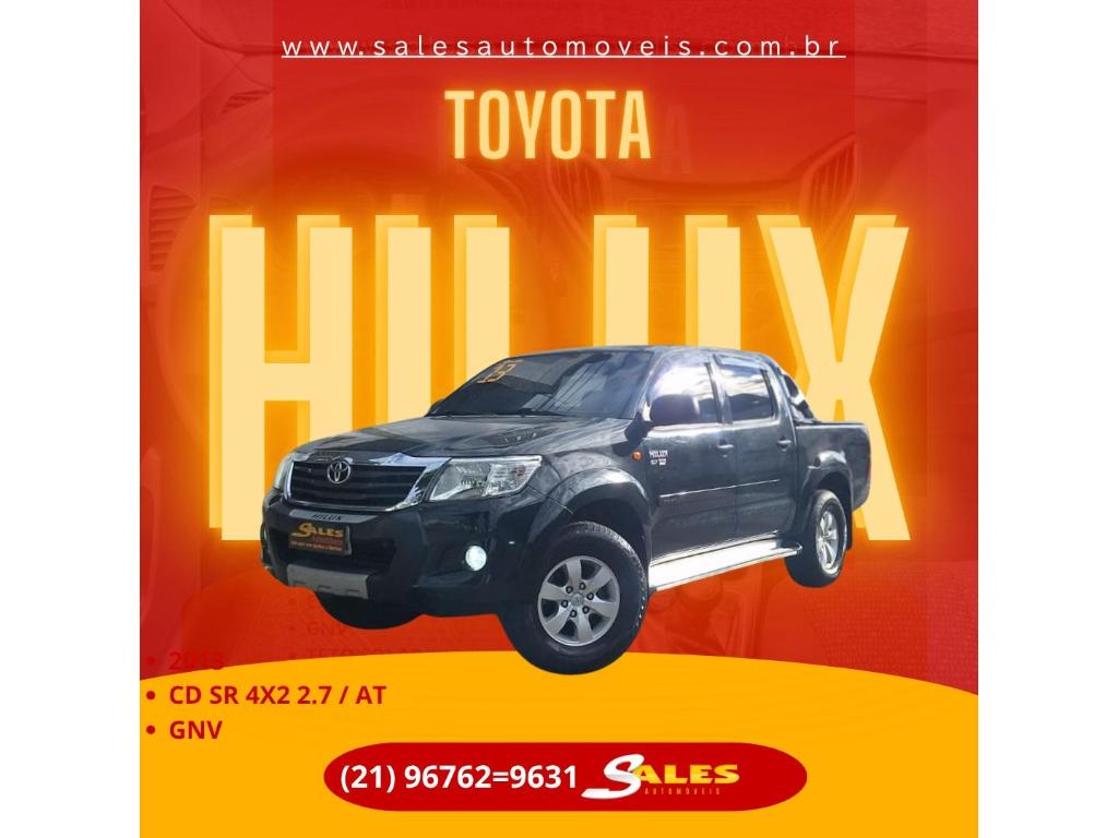 Toyota Hilux Hilux SW4 SR 4x2 2.7/ 2.7 Flex 16V Aut. 2013