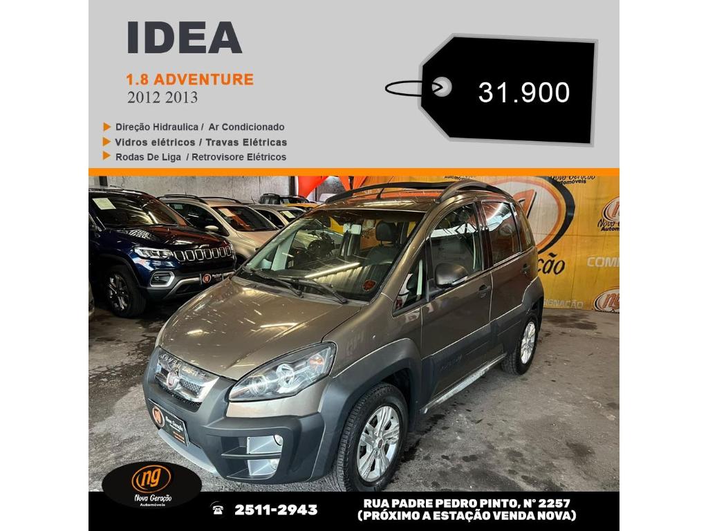 Fiat Idea ADVENT./ ADV.LOCKER 1.8 MPI FLEX 5P 2013