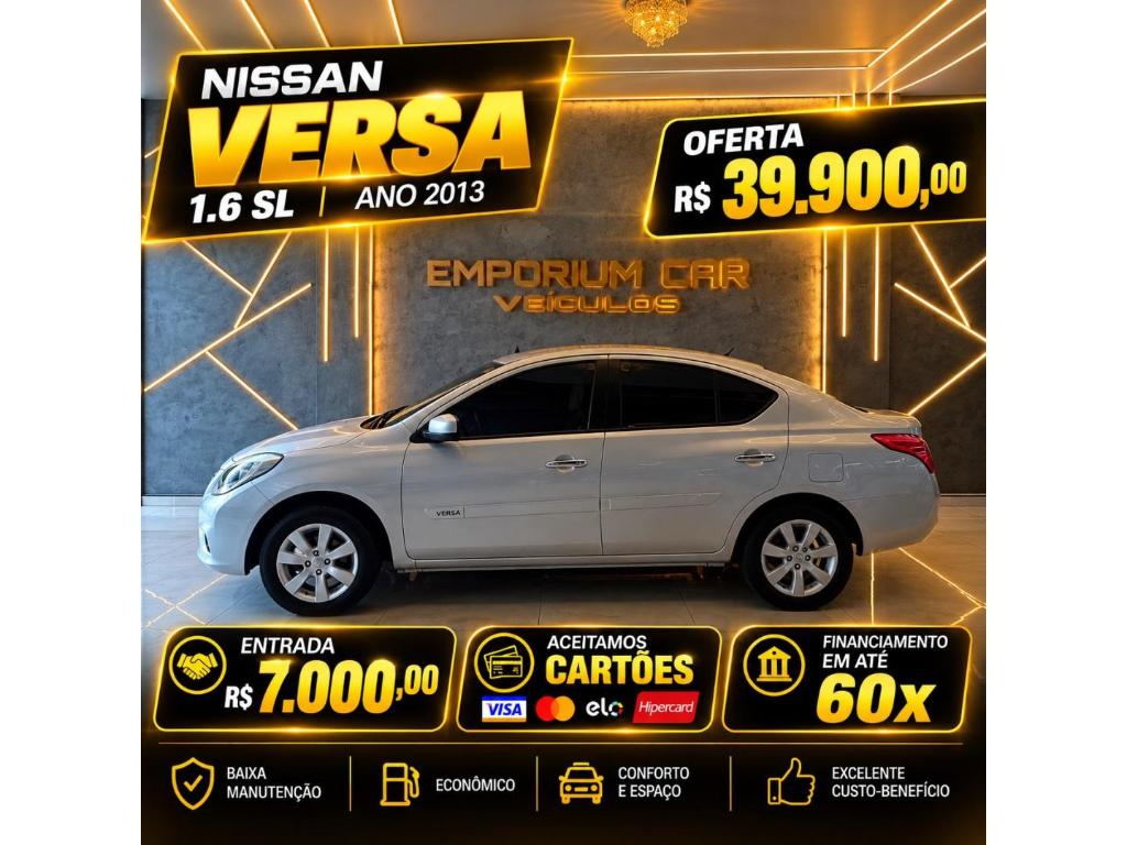 Nissan Versa 1.6 16V FLEX SL 4P MANUAL 2013
