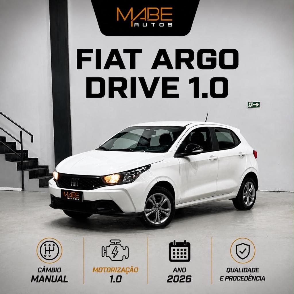 Fiat Argo 1.0 FIREFLY FLEX DRIVE MANUAL 2026