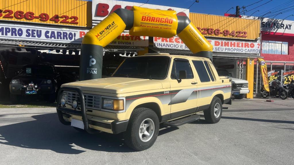 Chevrolet D20 4.0 CUSTOM S CD 8V DIESEL 2P MANUAL 1989