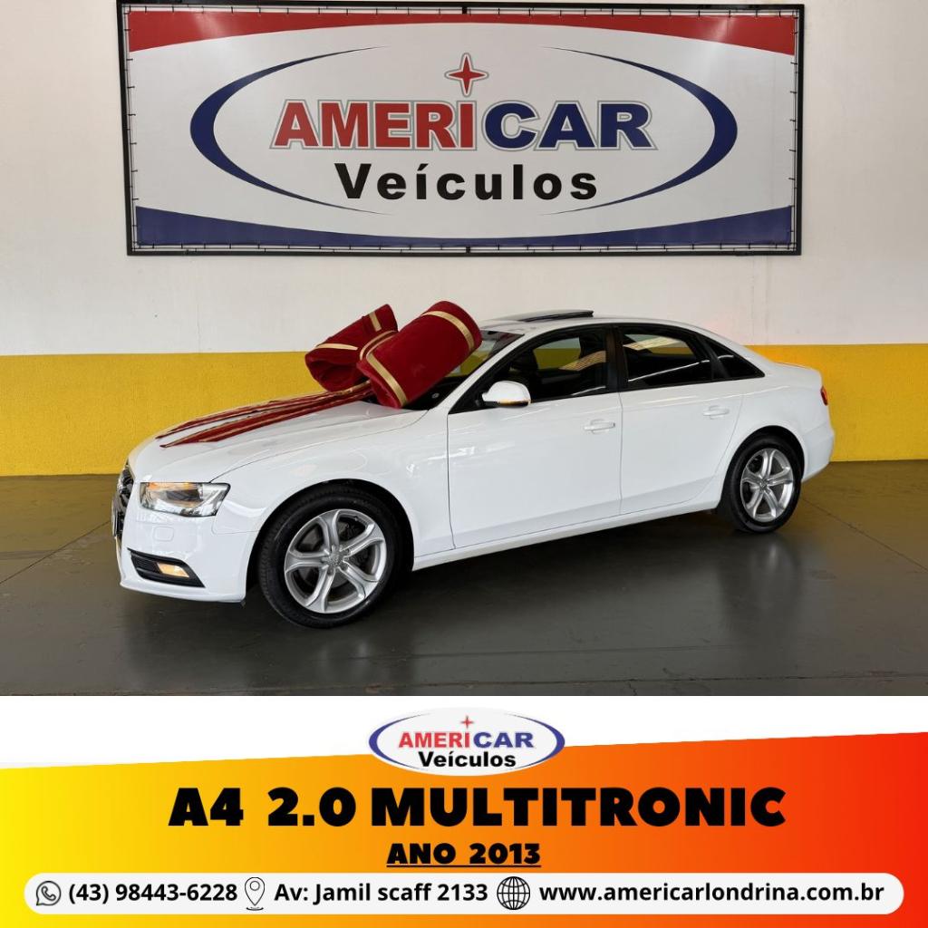 Audi A4 2.0 TFSI AMBIENTE 183CV GASOLINA 4P MULTITRONIC 2013