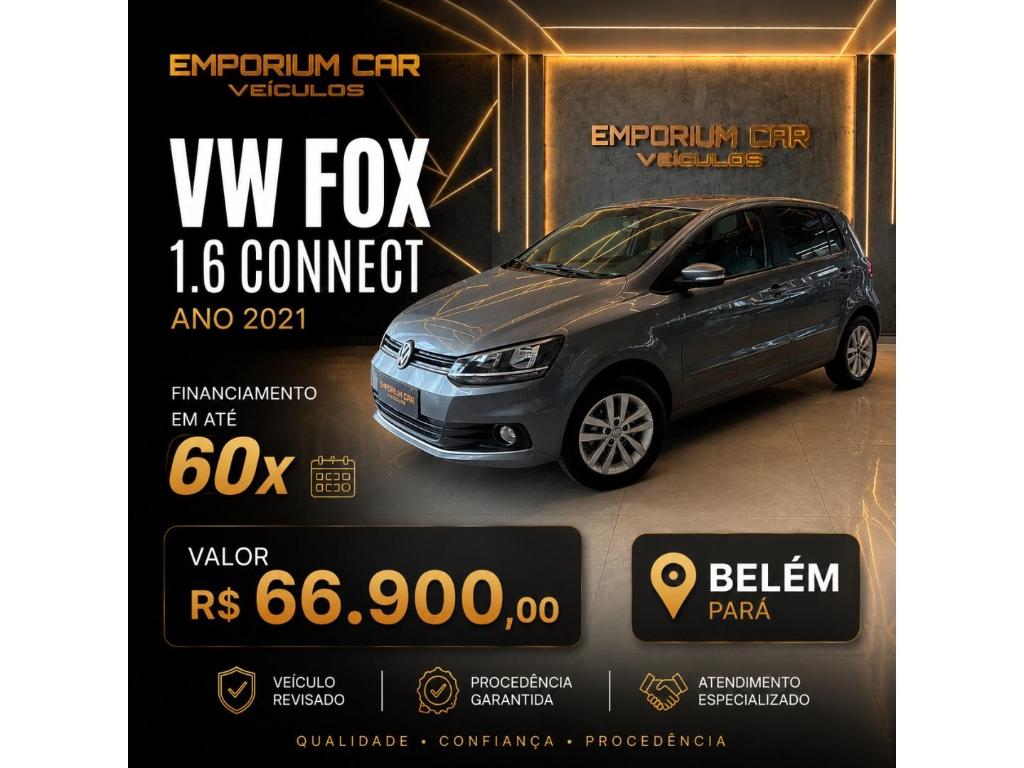 Volkswagen Fox 1.6 MSI TOTAL FLEX CONNECT 4P MANUAL 2021