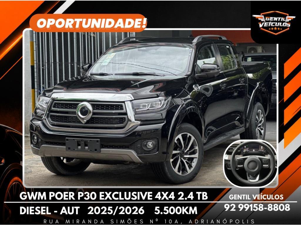 GWM Poer P30 P30 2.4 Td Exclusive Auto 4wd 2026