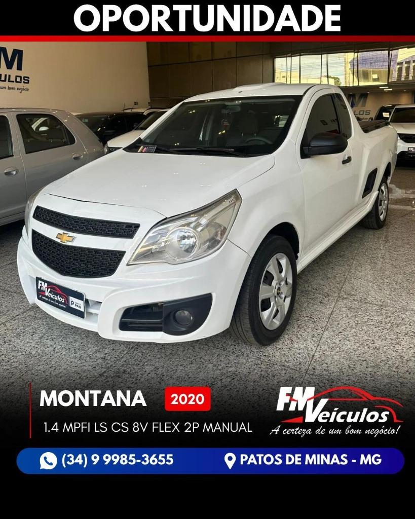 Chevrolet Montana MONTANA LS 1.4 ECONOFLEX 8V 2p 2020