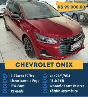 Foto do veículo Chevrolet Onix Hatch Rs 1.0 Tb 12v Flex 5p Aut.