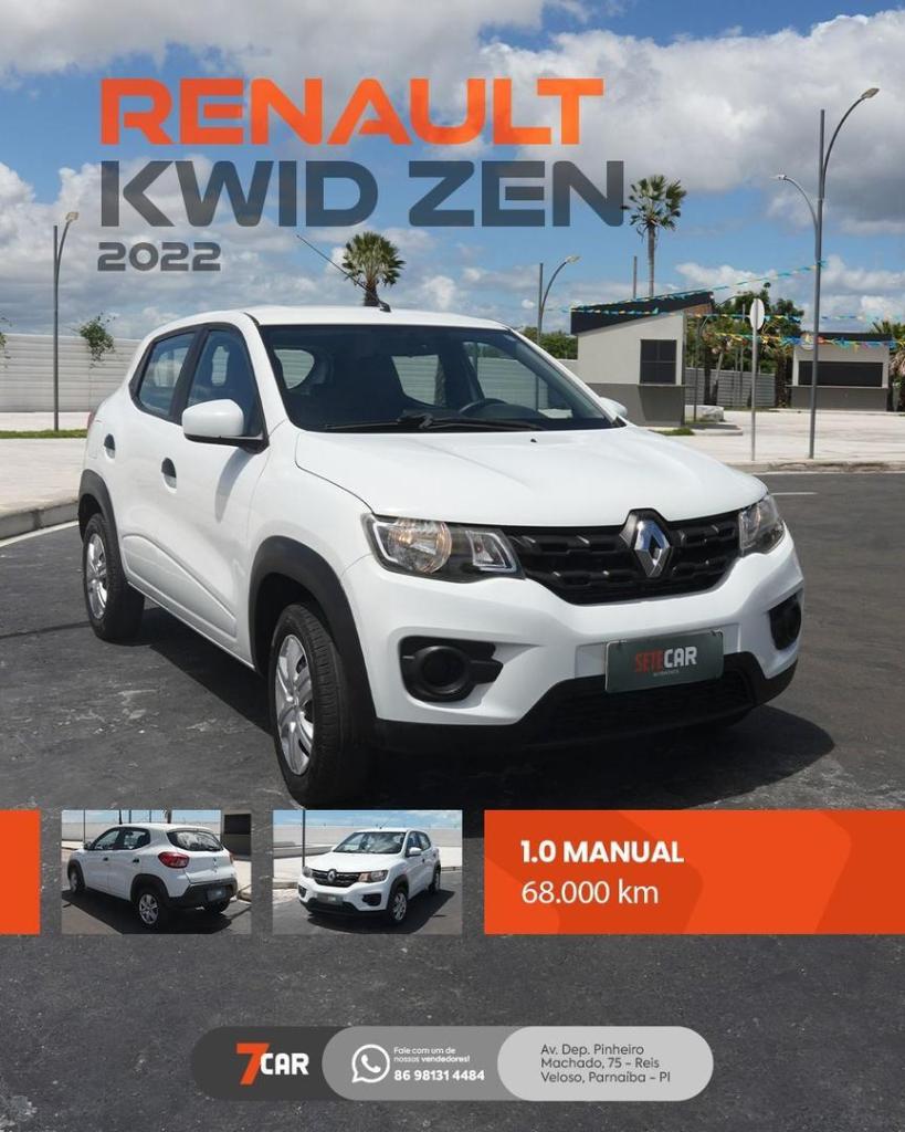 Renault Kwid KWID Zen 1.0 Flex 12V 5p Mec. 2022