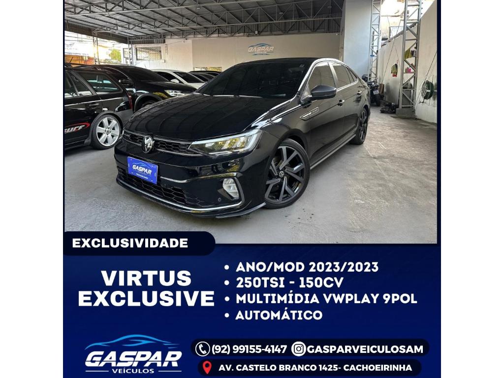 Volkswagen Virtus 1.4 250 TSI EXCLUSIVE AUTOMÁTICO 2023