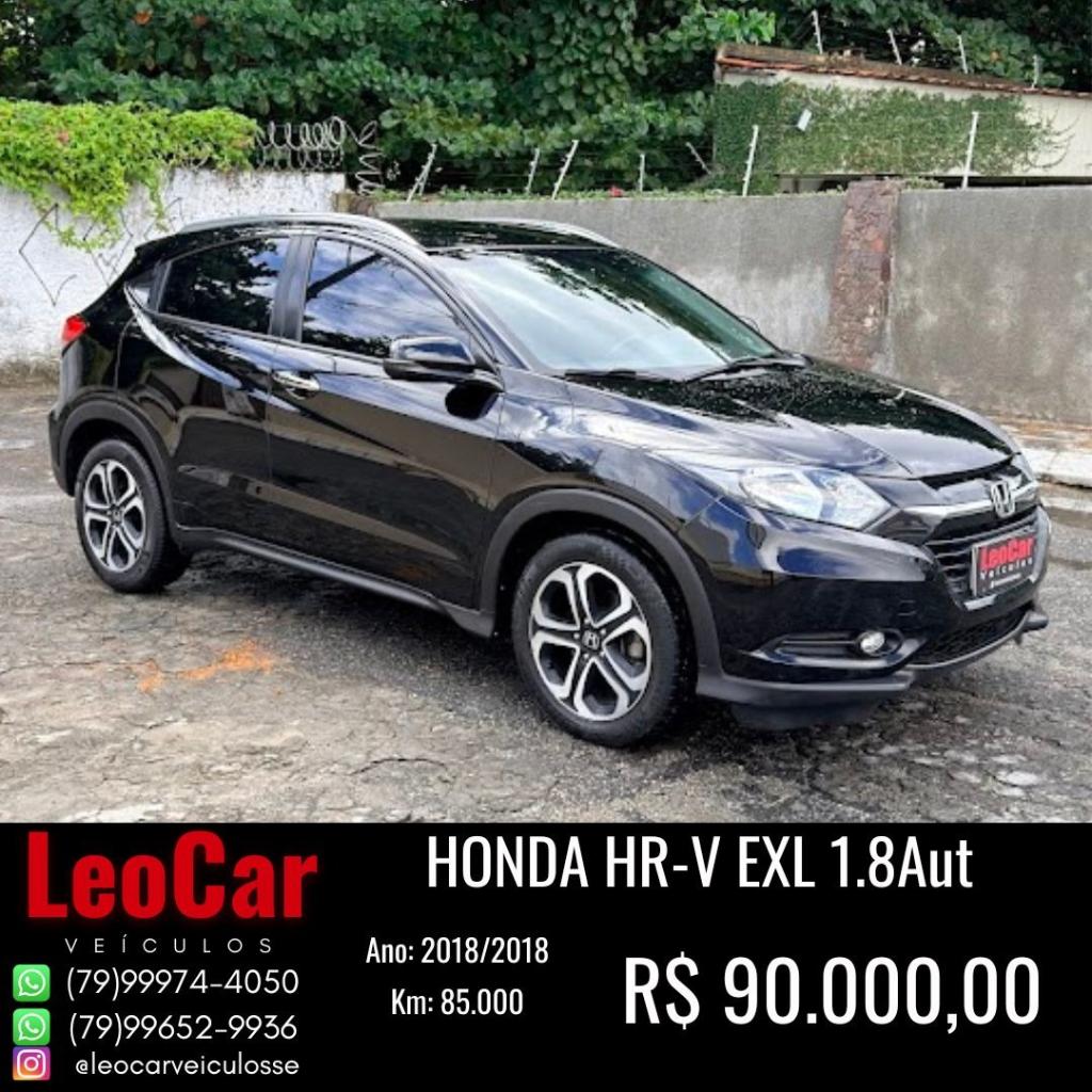 Honda Hr-V EXL 1.8 CVT FLEX 2018