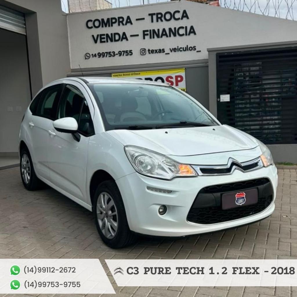 Citroën C3 C3 Origine Pure Tech 1.2 Flex 12V Mec 2018