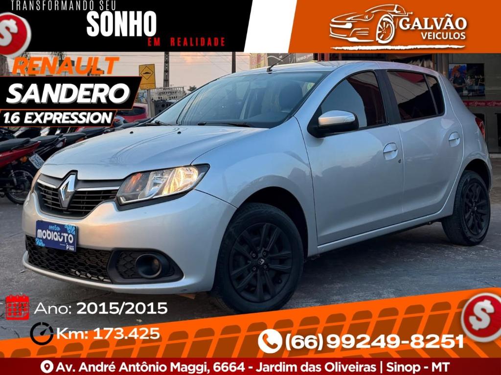 Renault Sandero SANDERO Expression Hi-Power 1.6 8V 5p 2015
