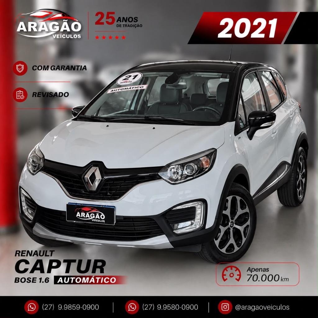 Renault Captur BOSE 1.6 CVT FLEX 2021