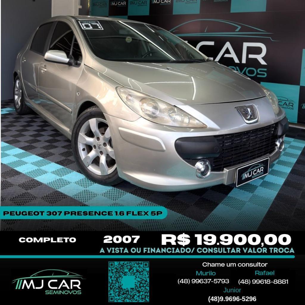 Peugeot 307 307 Soleil/ Presence 1.6/1.6 Flex 16V 5p 2007