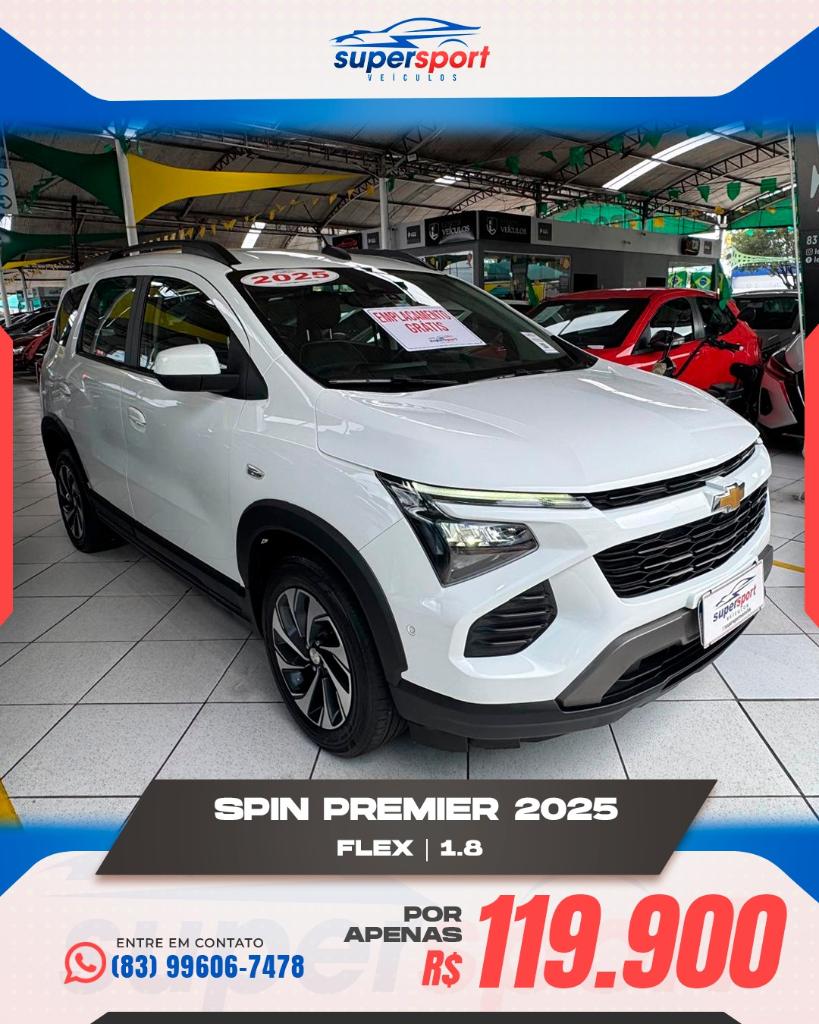Chevrolet Spin SPIN PREMIER 1.8 8V Econo.Flex 5p Aut. 2025