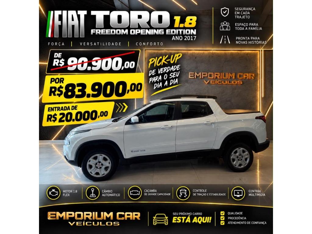 Fiat Toro FREEDOM 1.8 AT FLEX 2017