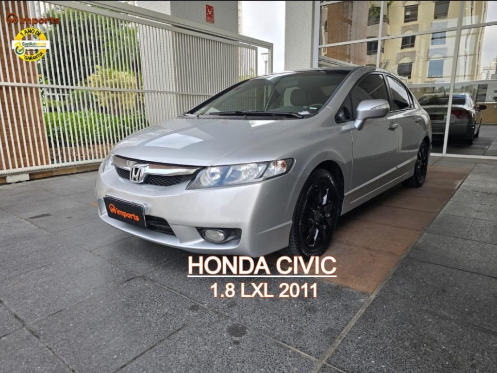 Honda Civic LXL COURO 1.8 CVT FLEX 2011