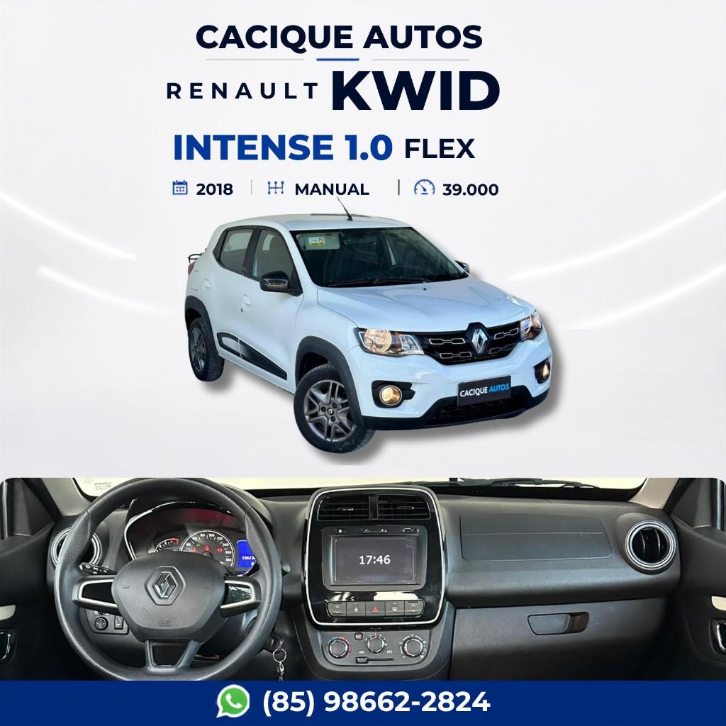 Renault Kwid KWID Intense 1.0 Flex 12V 5p Mec. 2018