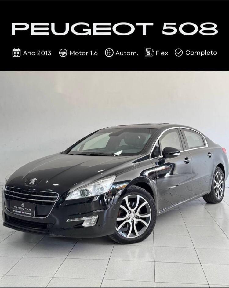 Peugeot 508 1.6 16V THP GASOLINA 4P AUTOMÁTICO 2013