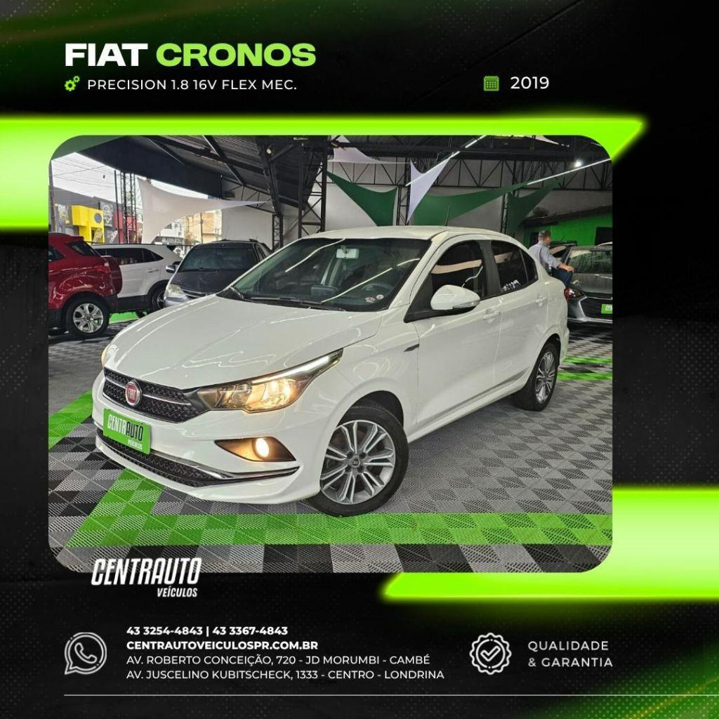 Fiat Cronos CRONOS PRECISION 1.8 16V Flex Mec. 2019