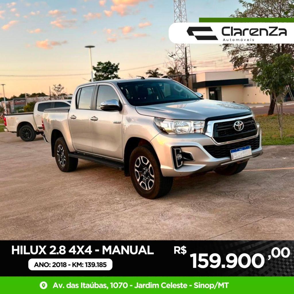 Toyota Hilux Hilux CD 4x4 2.8 Diesel Mec. 2018
