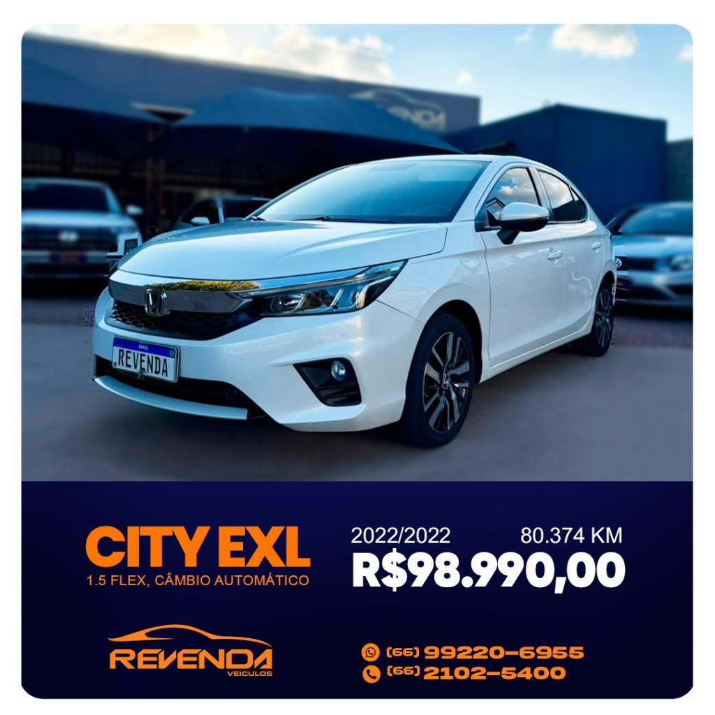 Honda City CITY Sedan EXL 1.5 Flex  16V 4p Aut. 2022