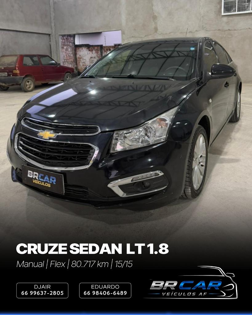 Chevrolet Cruze CRUZE LT 1.8 16V FlexPower 4p Aut. 2015